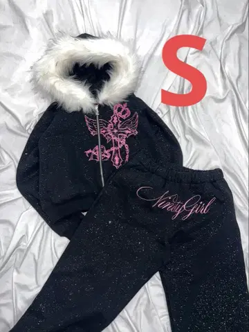 Cross Logo glitter 셋업