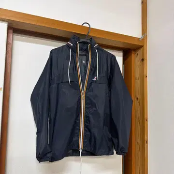 KWAY 네이비 풀 집업 나일론 자켓 M