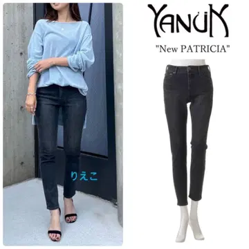 야누크 NEW PATRICIA 유즈드 블랙 스키니 데님 새상품 22