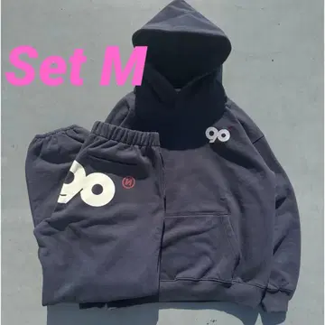 9090 90 로고 오리지널 후디 셋업 M