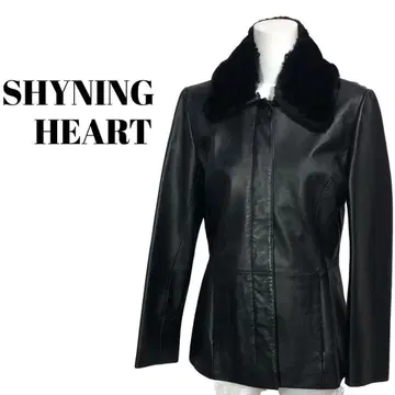 [ SHYNING HEART ] 라무 가죽 자켓 프리 사이즈 빈티지