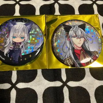 악마고양이 난자타운 시로 홀로그램 캔뱃지&B상 홀로그램 캔뱃지