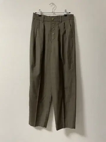 fig london 체크 무늬 슬랙스