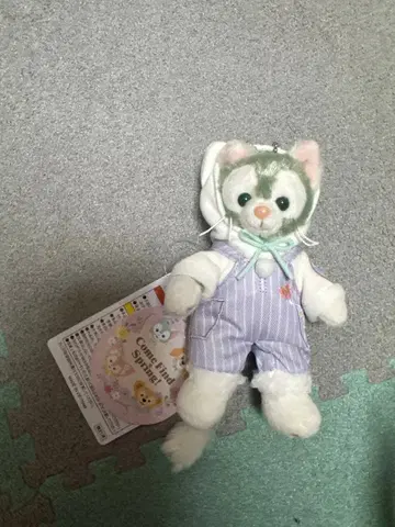 컴파인드 스프링 더피 프렌즈 젤라토니 인형 배지