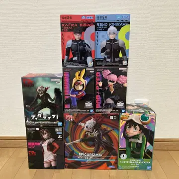 [ 미개봉 ] 프라이스 피규어 8점 묶음 판매 괴수 8호 다다단 히로아카