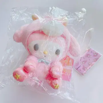 산리오 마이멜로디 말 마스코트 홀더 키링 스트랩