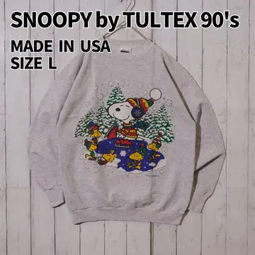 스누피 맨투맨 90년대 USA제 L 사이즈[ST0030]