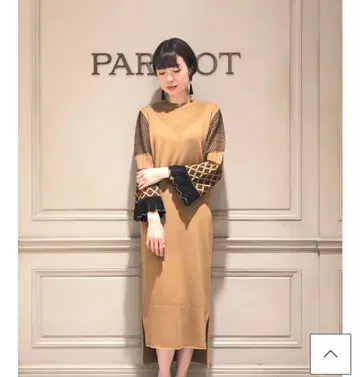 Mame Kurogouchi 19AW I-Line Knit Dress