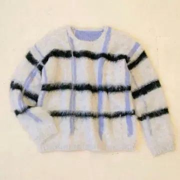 PAMM 투명한 공기 체크 니트