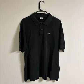 Lacoste 블랙 피케 셔츠