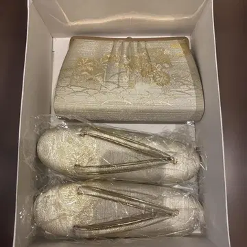 조리와 백 세트 골드 컬러