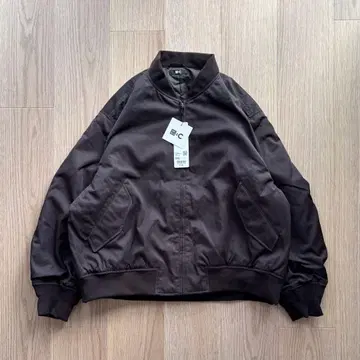 시착만 한 상품 UNIQLO C 보머 자켓 브라운 XXL