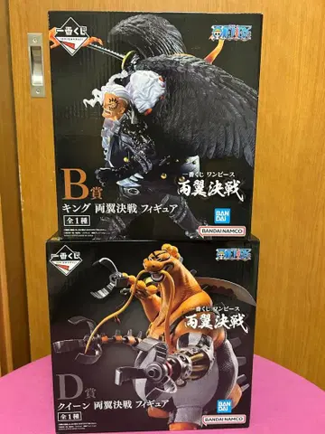 원피스 1번 복권 양익결전 피규어 킹 퀸 2체 세트