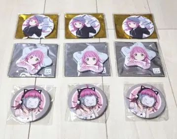 러브 라이브 니지가사키 학원 텐노지 리나 캔뱃지 9개 세트