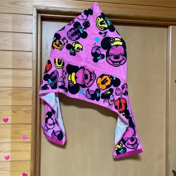 미키마우스 미니 마우스 캡 핑크