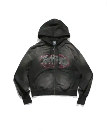 ANTIMID [ 앤티미드 ] 지퍼 후드티 빨검