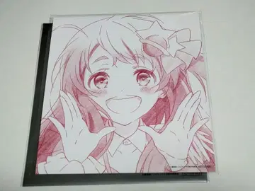 극장판 좀비랜드 사가 특전 미니 색지풍 카드 프랑슈슈 1호 사쿠라