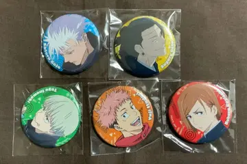 주술회전 캔뱃지 컬렉션껌 캔뱃지 고죠 사토루 외 5점