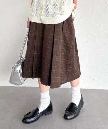 kutir 2way 모듬 미디 플리츠 스커트