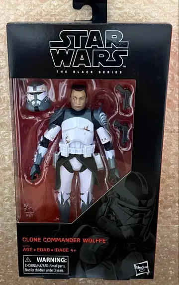 스타 워즈 블랙 시리즈 6인치 클론 코만더 울프
