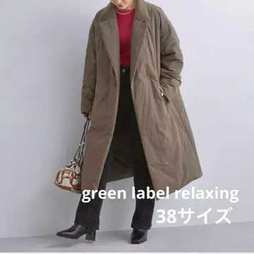 green label relaxing 발수 체스터 코트 38 사이즈