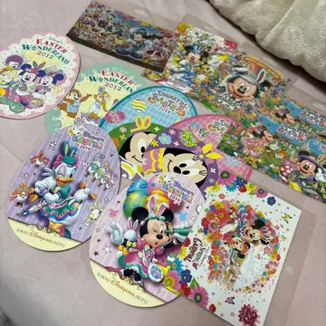 도쿄 디즈니랜드 부활절 엽서 12장 세트