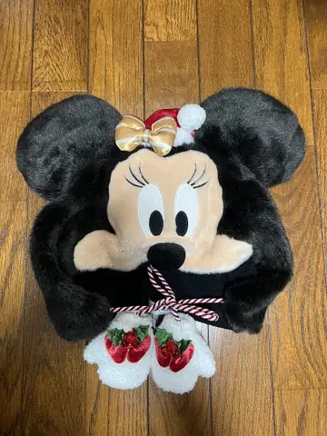 미니 마우스 크리스마스 팬캡 디즈니랜드 시