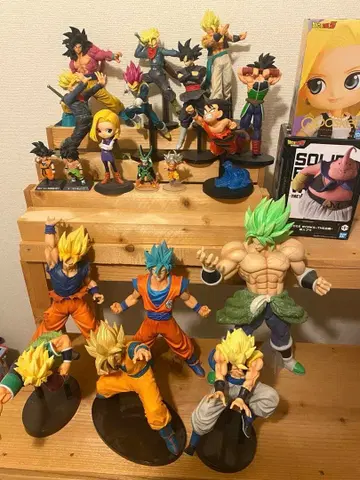 드래곤볼 피규어 묶음 판매 은퇴 상품 미개봉 새상품 포함