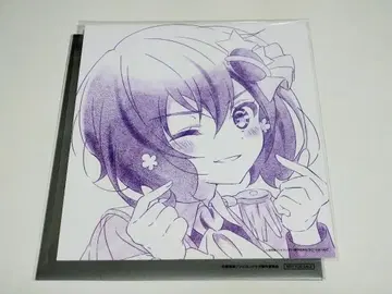 극장판 좀비랜드사가 특전 미니 색지풍 카드 프랑슈슈 3호 아이