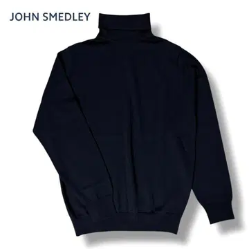 [ 새상품급 ] 존스메들리 터틀넥 구택 네이비 M 사이즈 영국제