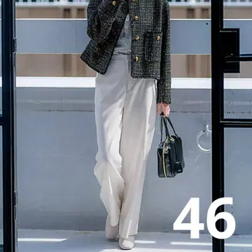 [택 포함 새상품] 25SS 23구 TR컴포트 스트레치 와이드 팬츠 46