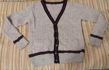 이스트 보이 그레이 니트 가디건