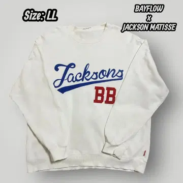 BAYFLOW x JACKSON MATISSE 콜라보 맨투맨