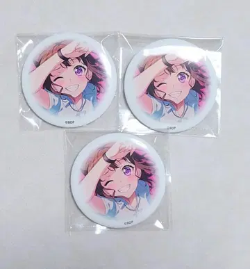 뱅드림 토야마 카스미 캔뱃지 신자와 슈