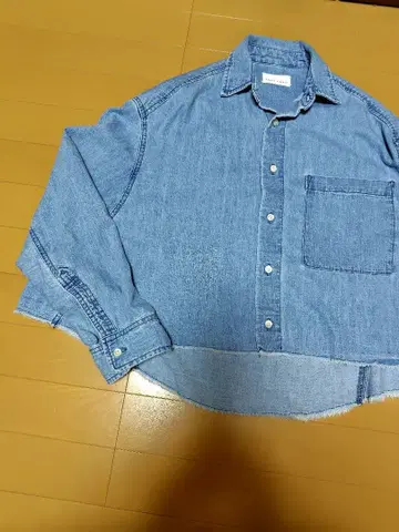 어퍼 하이츠 여성용 데님 블라우스