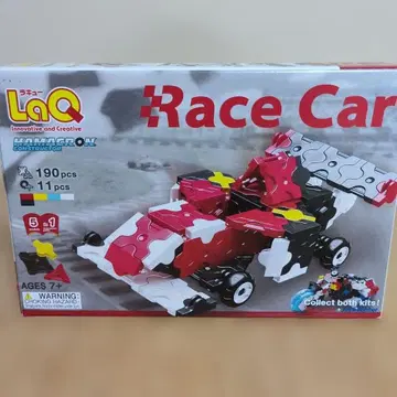 LaQ 라큐 레이스 카 & 미니 휠 로더