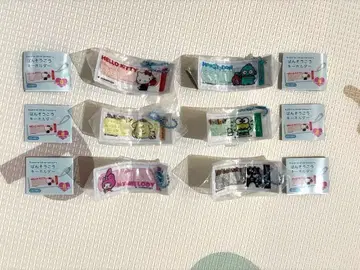 [ 미개봉 새상품 ] 산리오 반창고 키링 6세트