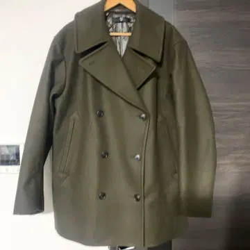 UNIQLO +J 유니클로 울 블렌드 오버 사이즈 피 코트 XL