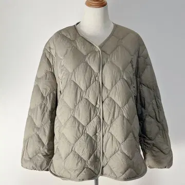 UNIQLO 울트라 라이트 다운 릴랙스 자켓 카키 XXL