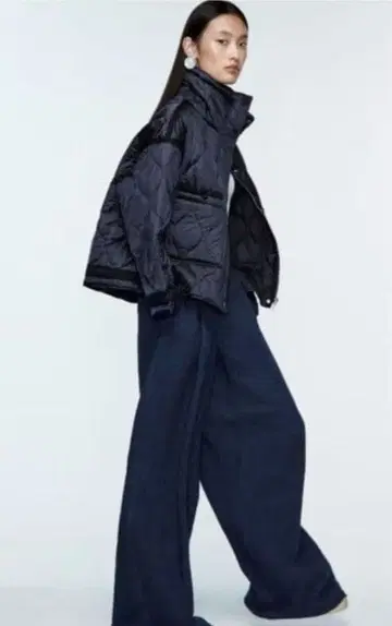 ZARA 자라 워터 레펠렌트 퍼프 자켓 L