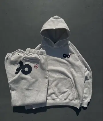 90 로고 오리지널 후디 세트 M