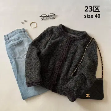 b1363 23구 노카라 라메사 알파카 블렌드 자켓