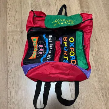 빨간색 캐주얼 백팩