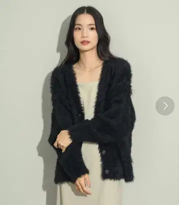 페더 니트 오버 가디건