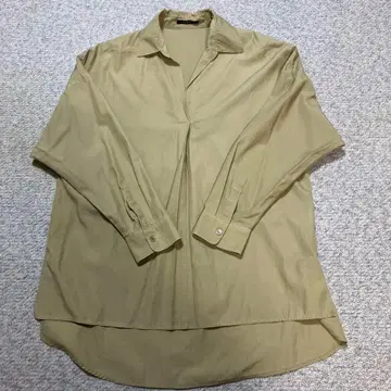 LOUNIE 베이지 긴팔 셔츠