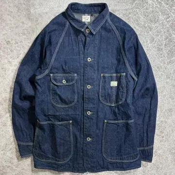 새상품급 orSlow 데님 1950 자켓 인디고 1 S 사이즈 상당