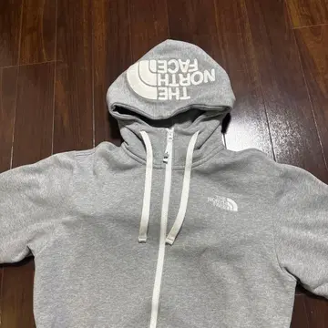 THE NORTH FACE 그레이 후드티