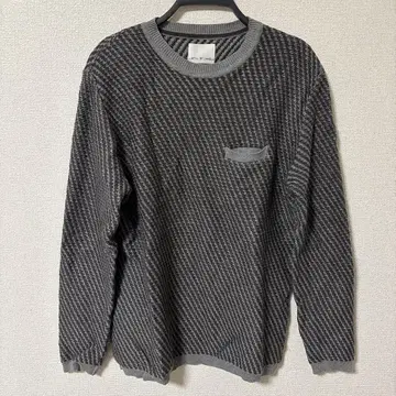 STILL BY HAND 그레이 니트 48