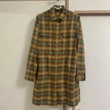 mont-bell 체크 무늬 긴팔 셔츠 L