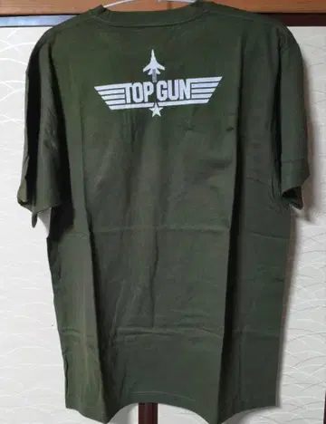 탑건 매버릭 T셔츠 올리브 그린